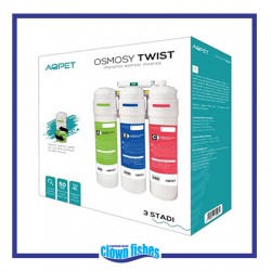 Aqpet Osmosy Twist - impianto ad osmosi a sgancio rapido 3 stadi