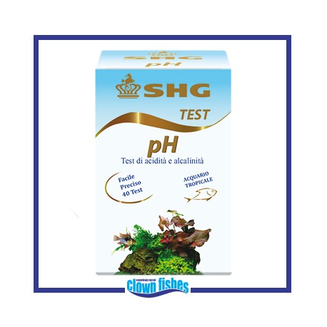 SHG Test pH per Acqua Dolce 40 Misurazioni