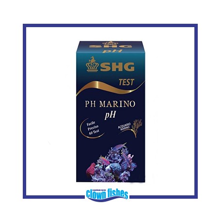 SHG Test pH per Acqua Marina 40 Misurazioni